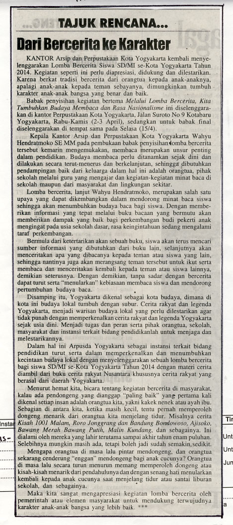Kliping jogja terbaru
