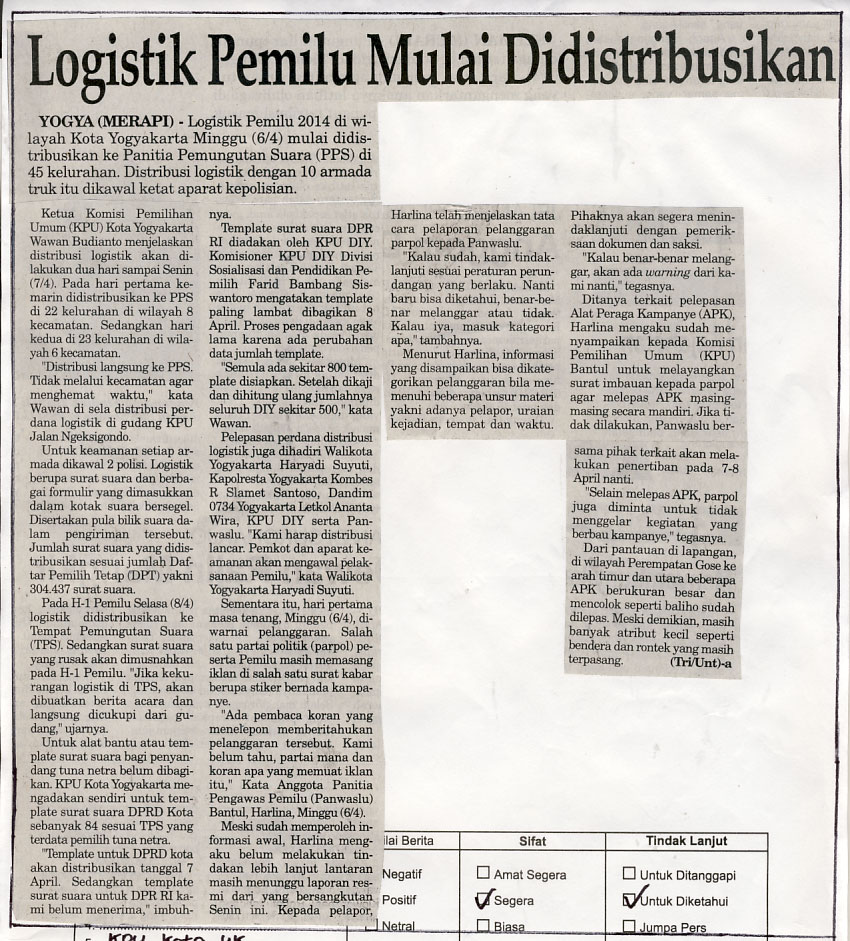 Kliping jogja terbaru
