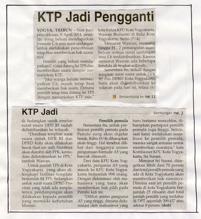 Kliping jogja terbaru