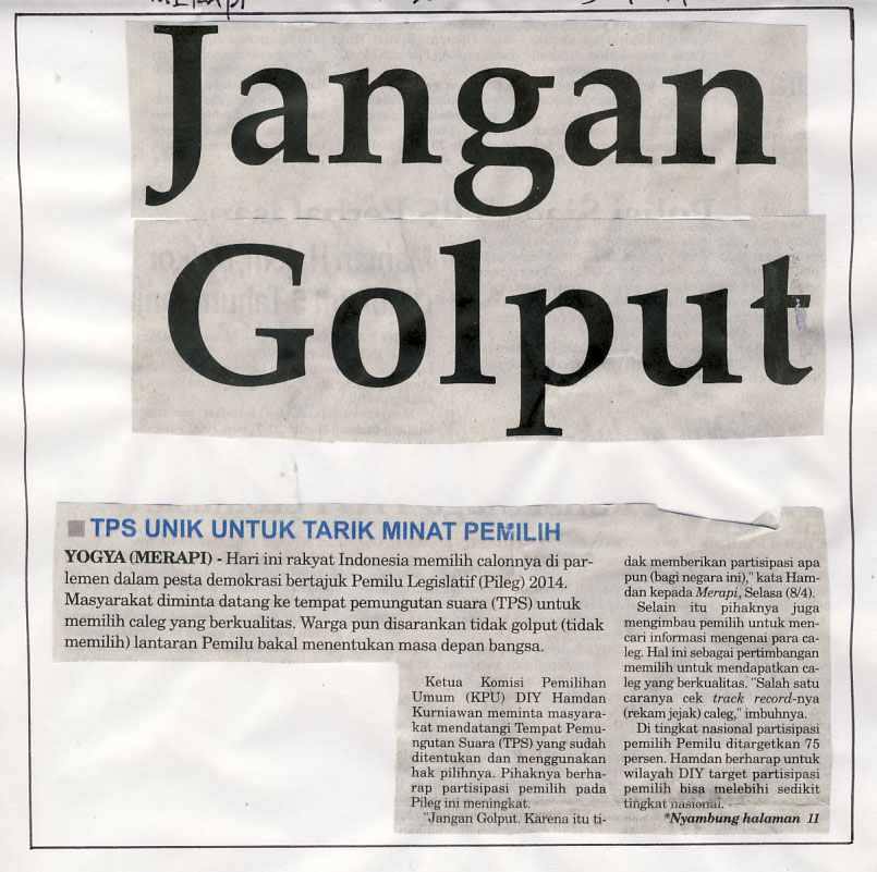 Kliping jogja terbaru