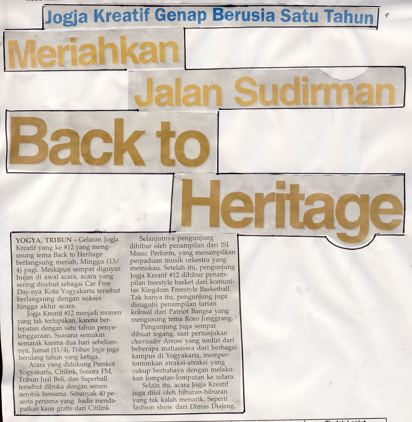 Kliping jogja terbaru