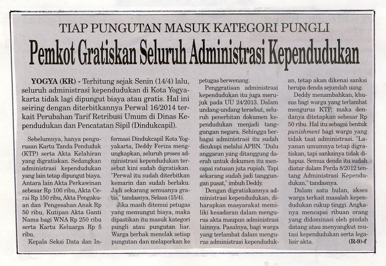 Kliping jogja terbaru