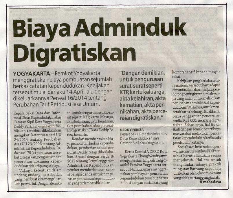 Kliping jogja terbaru