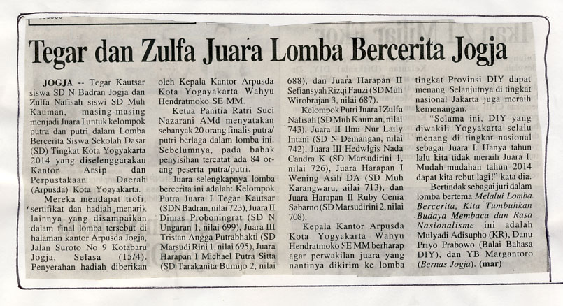 Kliping jogja terbaru