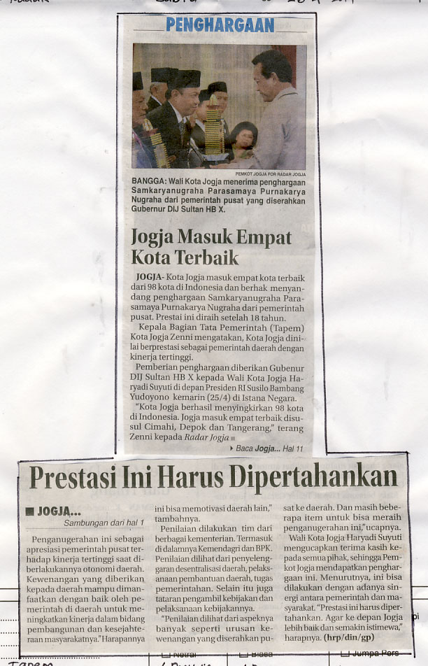 Kliping jogja terbaru