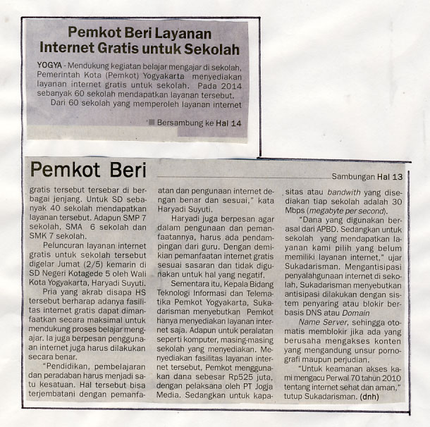Kliping jogja terbaru