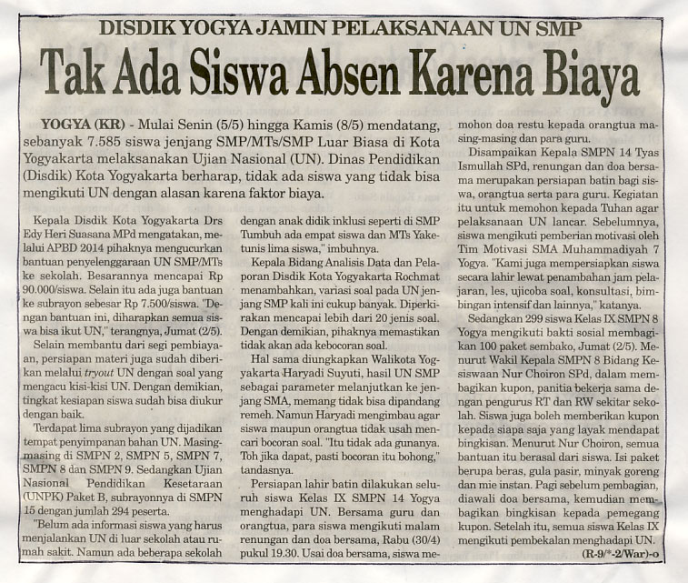 Kliping jogja terbaru
