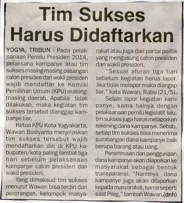Kliping jogja terbaru