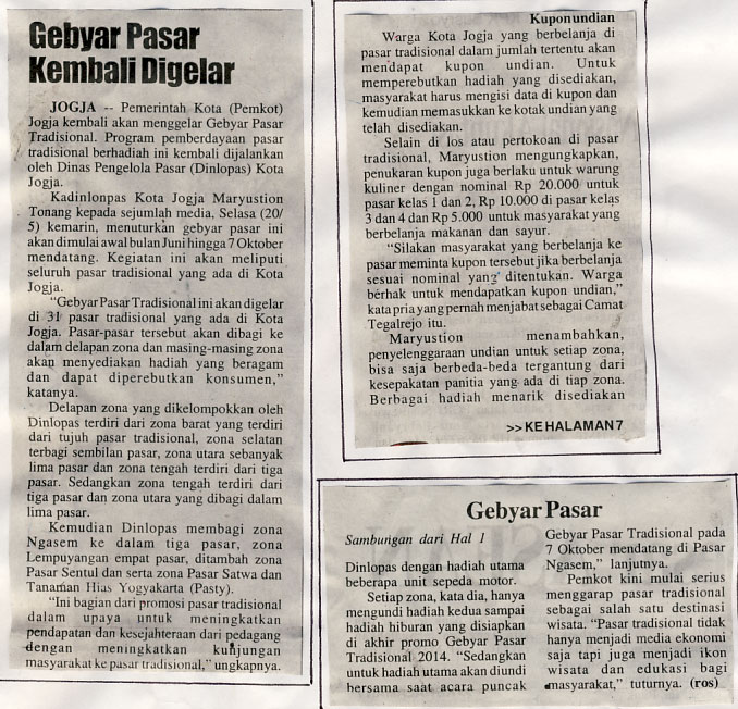 Kliping jogja terbaru