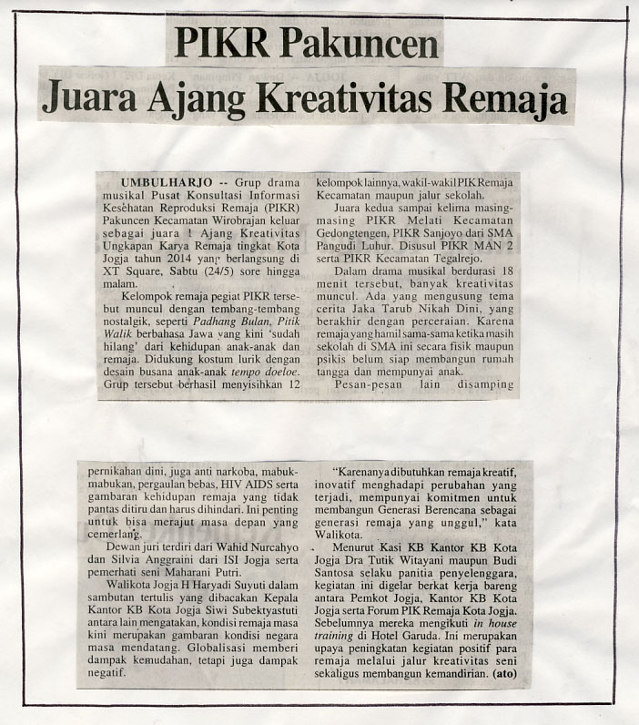 Kliping jogja terbaru