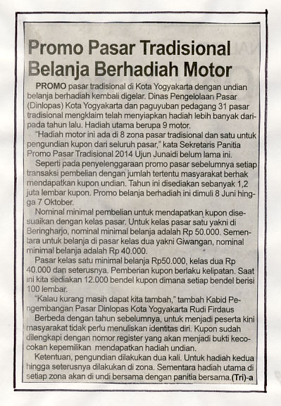Kliping jogja terbaru