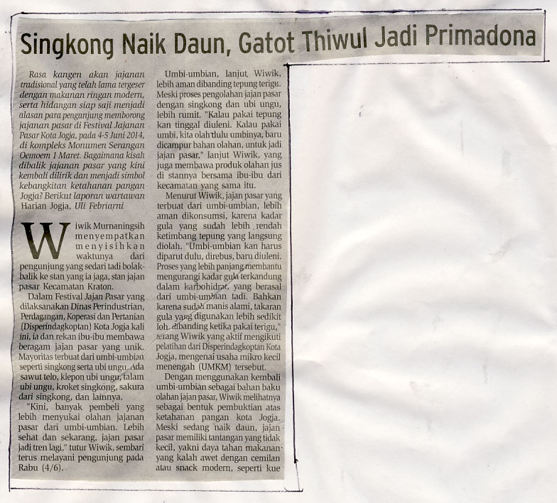 Kliping jogja terbaru