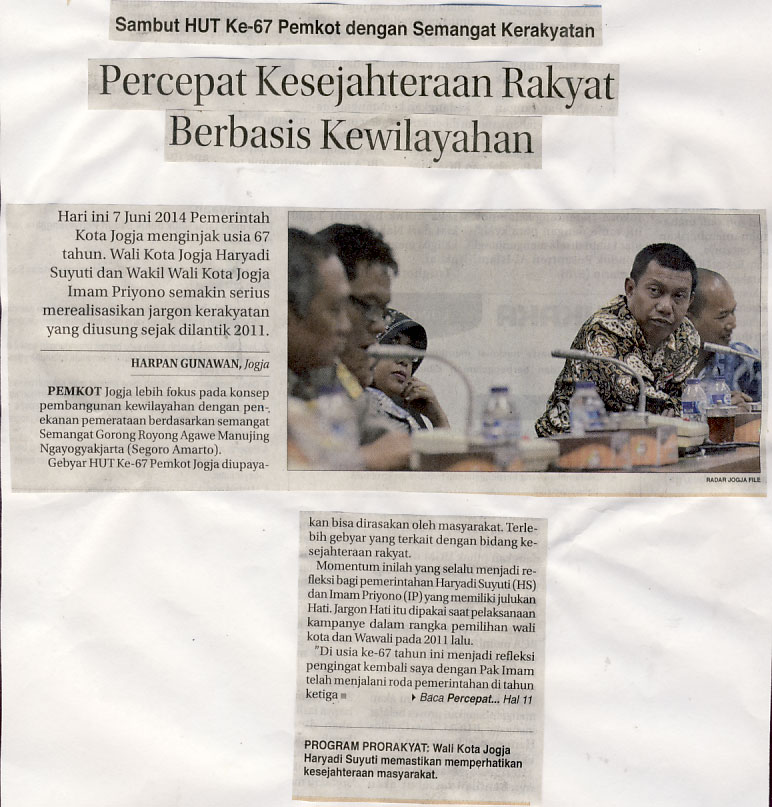 Kliping jogja terbaru