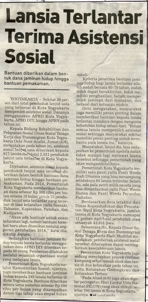 Kliping jogja terbaru