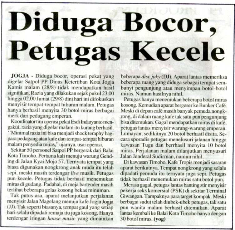 Kliping jogja terbaru