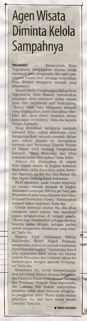 Kliping jogja terbaru