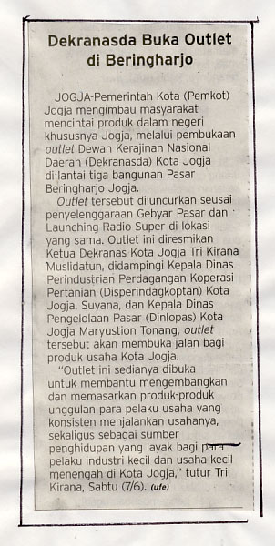 Kliping jogja terbaru