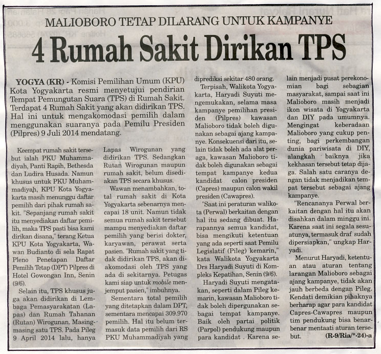 Kliping jogja terbaru