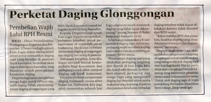 Kliping jogja terbaru