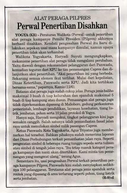 Kliping jogja terbaru