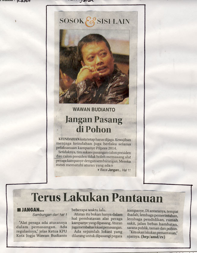 Kliping jogja terbaru