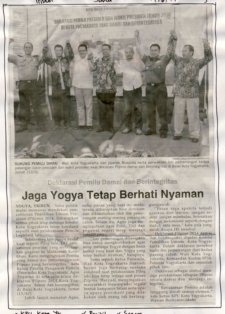 Kliping jogja terbaru