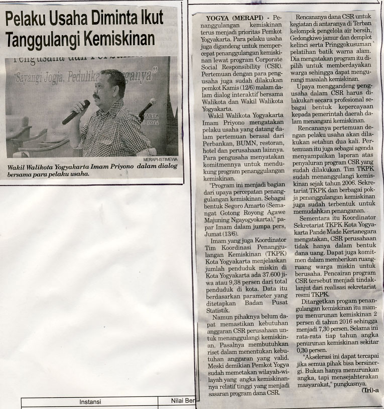 Kliping jogja terbaru
