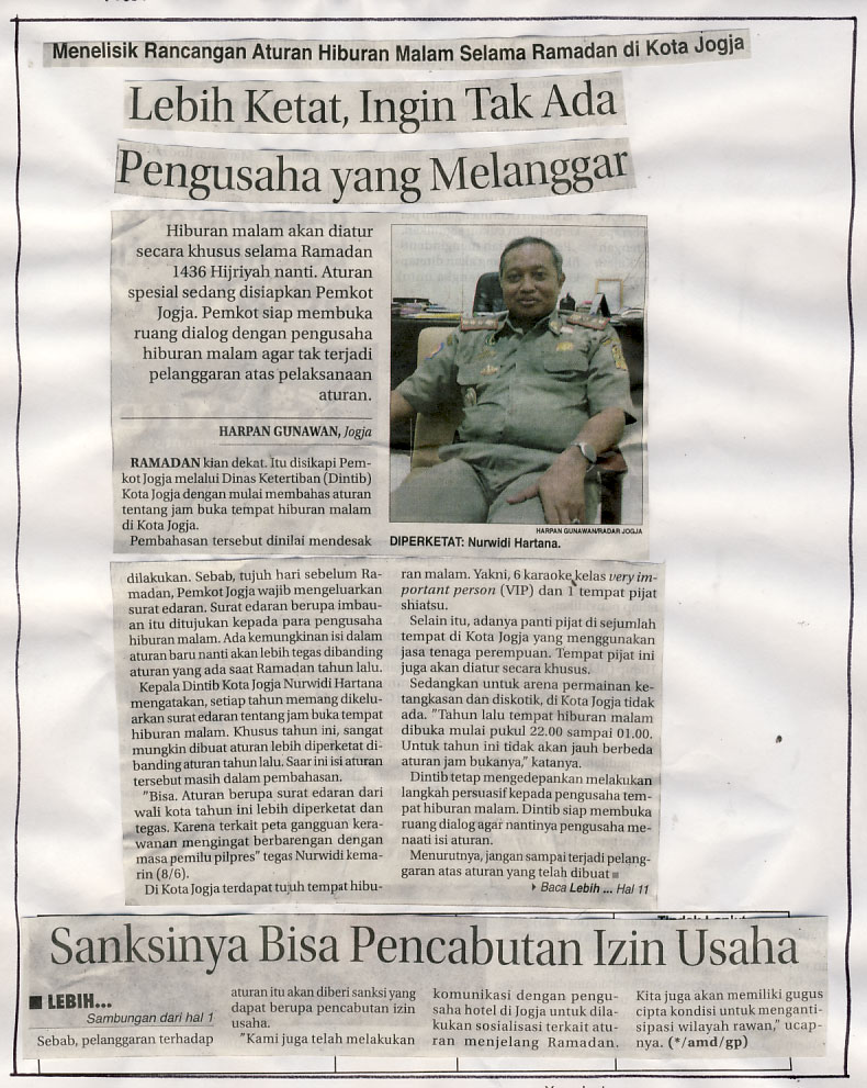 Kliping jogja terbaru