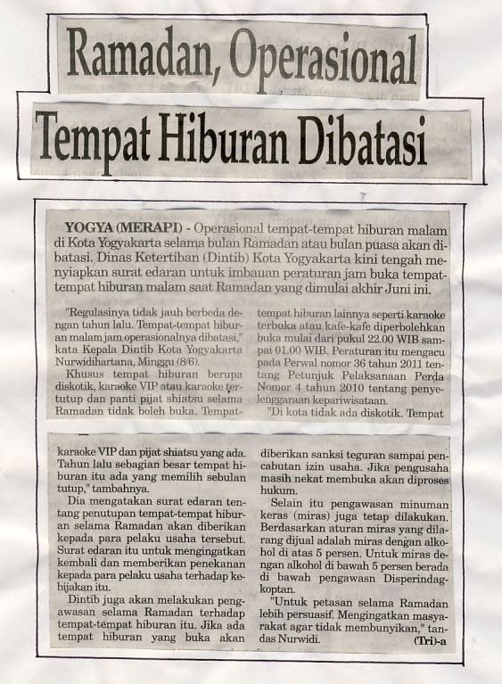 Kliping jogja terbaru