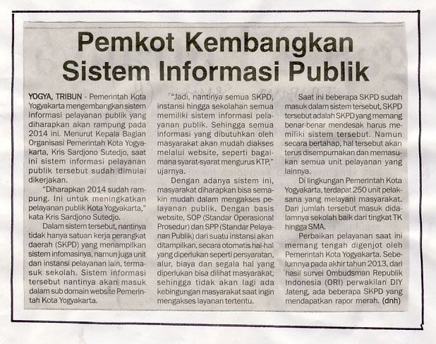 Kliping jogja terbaru