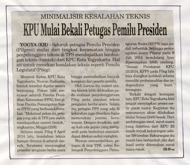 Kliping jogja terbaru