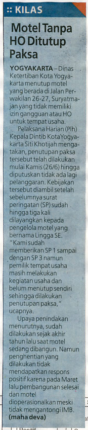 Kliping jogja terbaru
