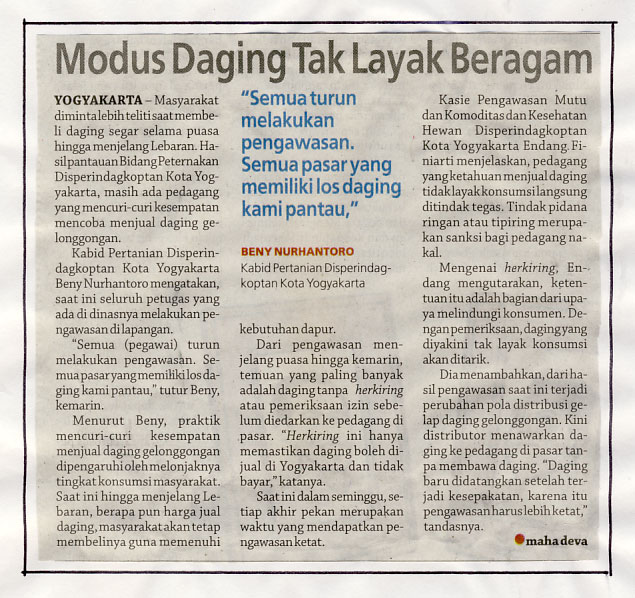 Kliping jogja terbaru