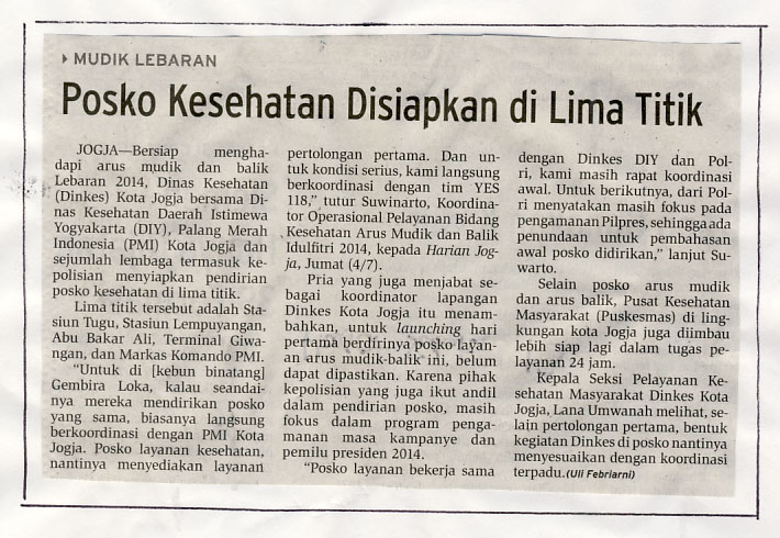 Kliping jogja terbaru
