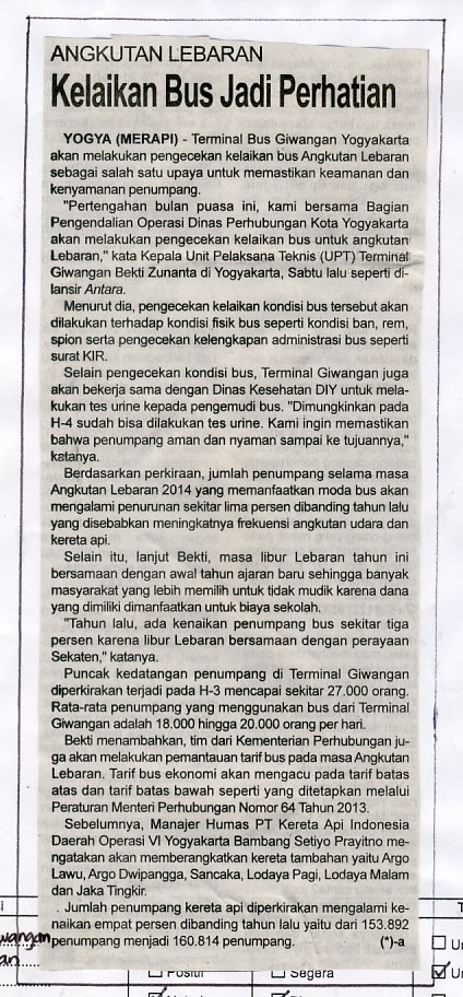 Kliping jogja terbaru