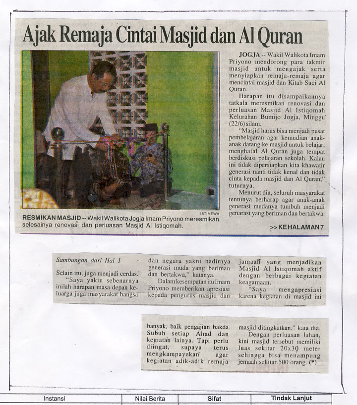 Kliping jogja terbaru