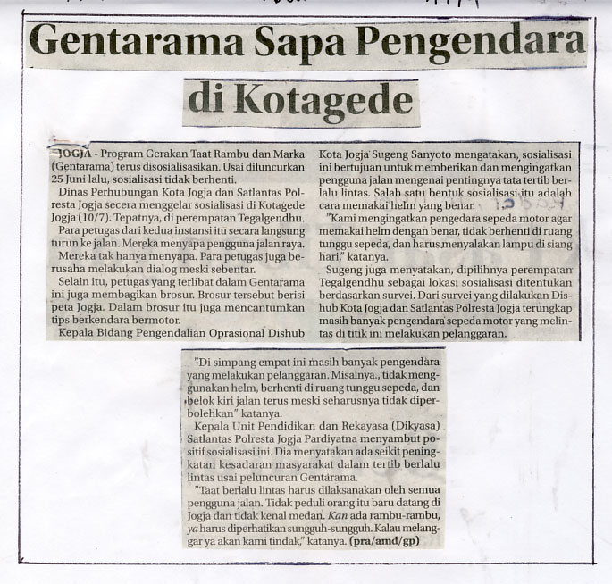 Kliping jogja terbaru