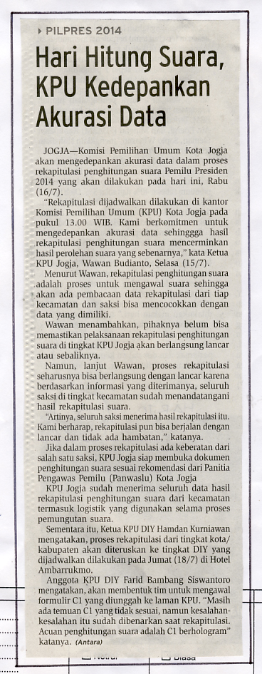 Kliping jogja terbaru