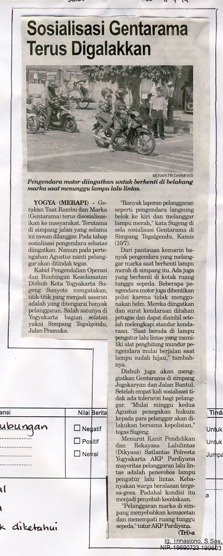 Kliping jogja terbaru