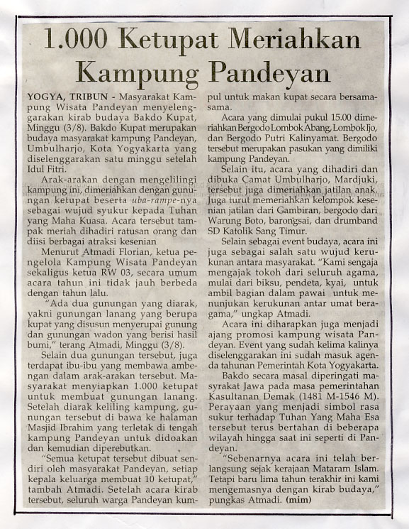 Kliping jogja terbaru