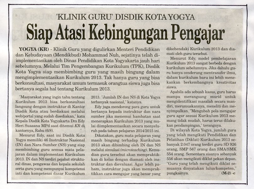 Kliping jogja terbaru