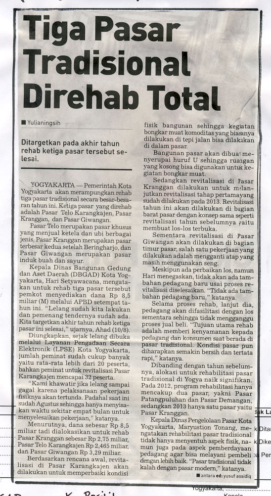 Kliping jogja terbaru