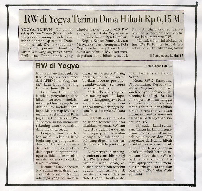 Kliping jogja terbaru