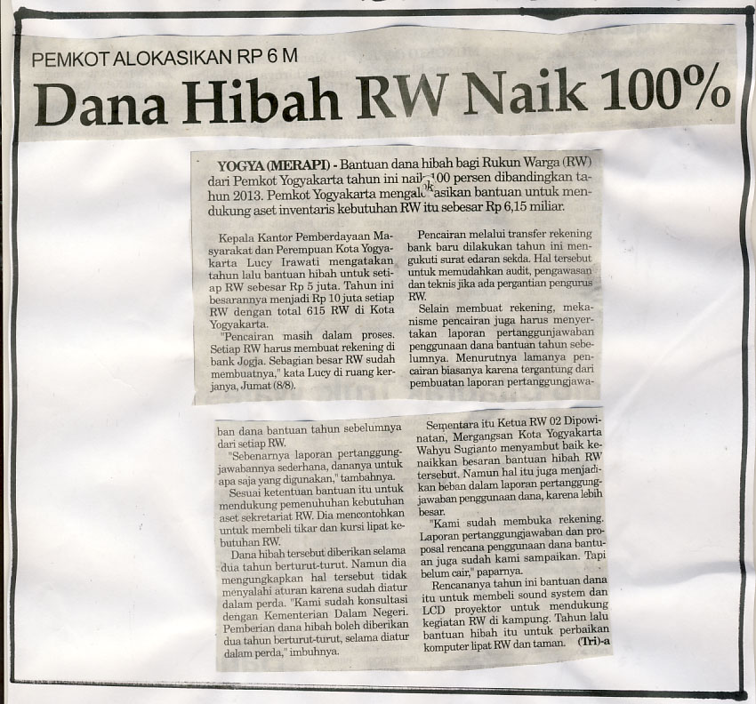Kliping jogja terbaru