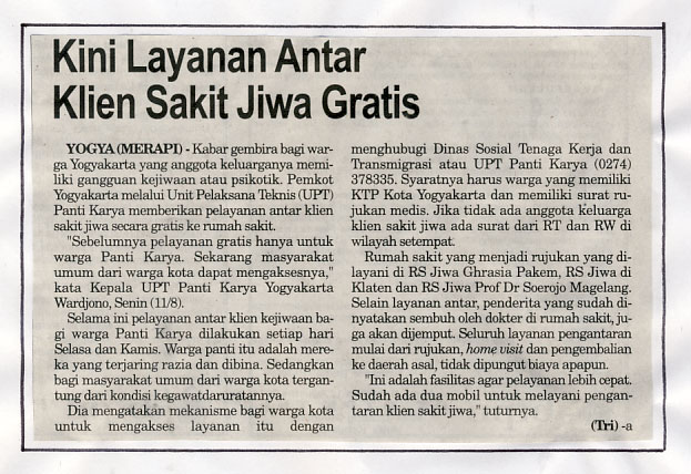 Kliping jogja terbaru