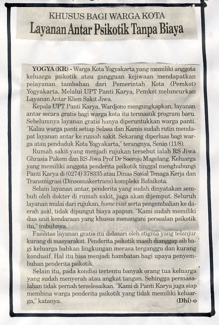 Kliping jogja terbaru