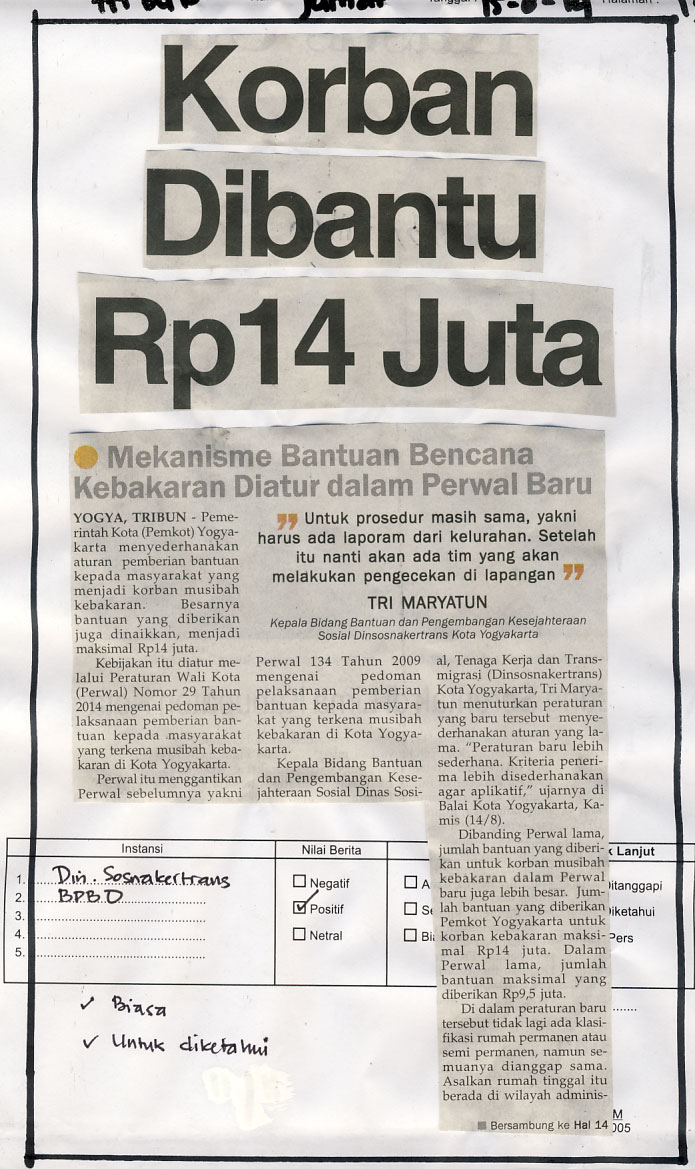 Kliping jogja terbaru