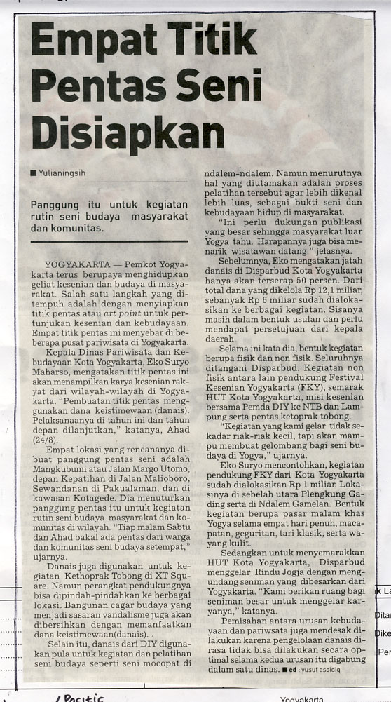 Kliping jogja terbaru