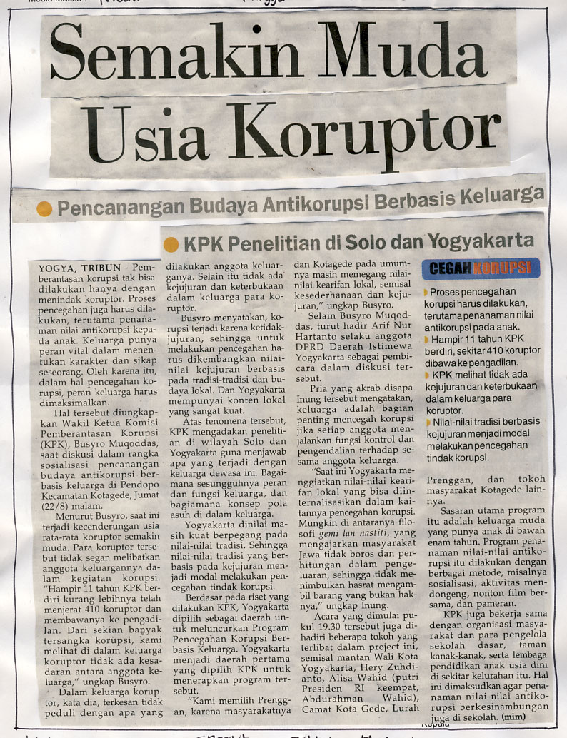 Kliping jogja terbaru
