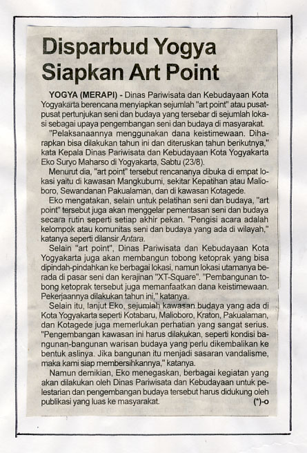 Kliping jogja terbaru